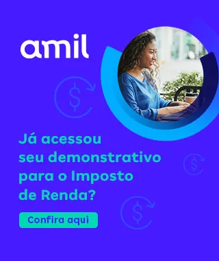 Toque e acesse o seu imposto de renda.